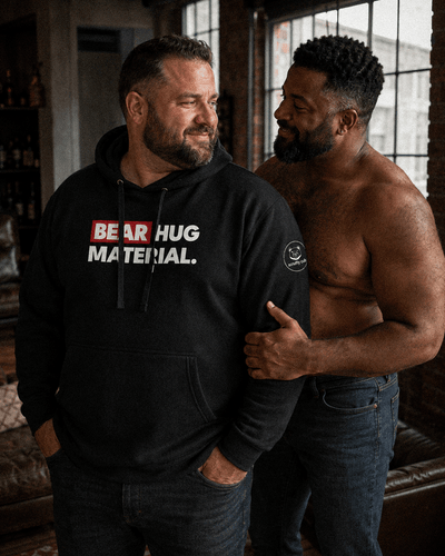 Bear Hug Material Hoodie