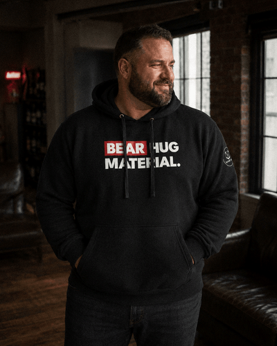 Bear Hug Material Hoodie