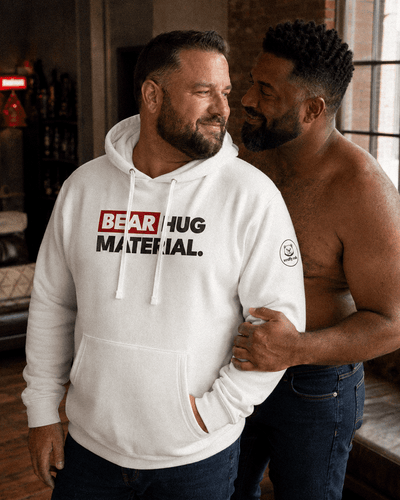 Bear Hug Material Hoodie