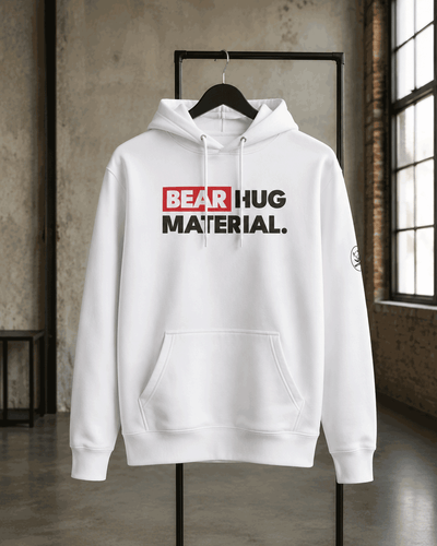 Bear Hug Material Hoodie