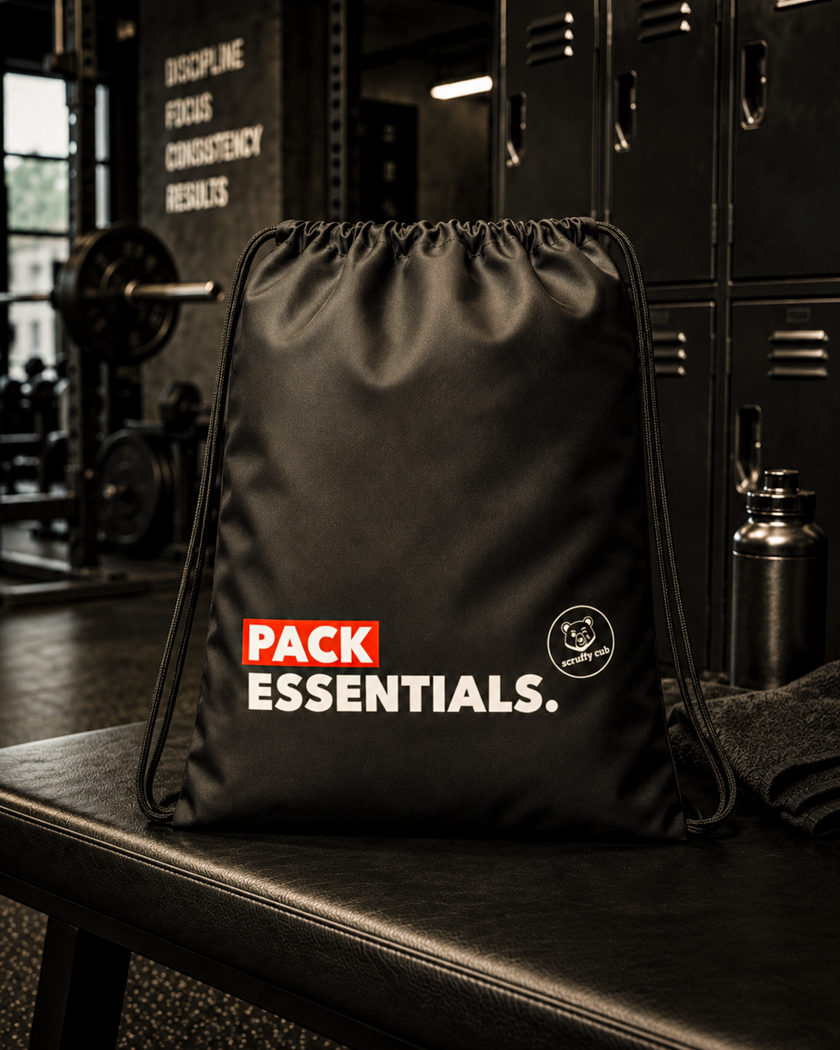 Pack Essentials Drawstring Bag