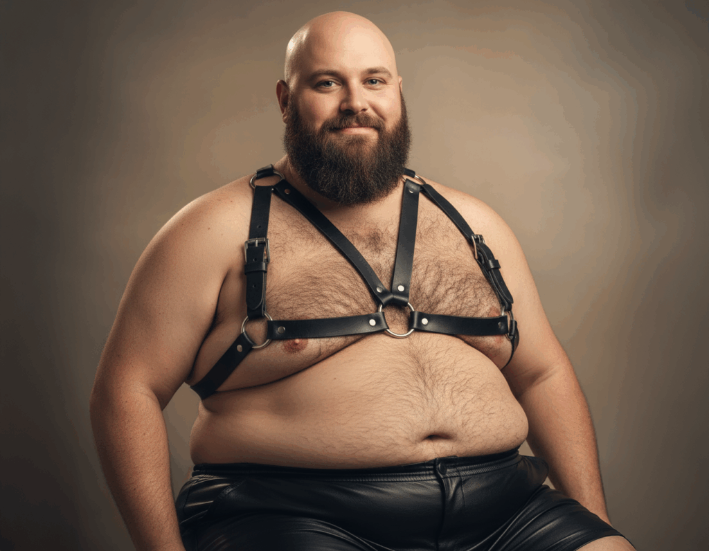 Leather Bear Chubby